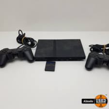 Sony Playstation 2 Slim Met 2 Controllers