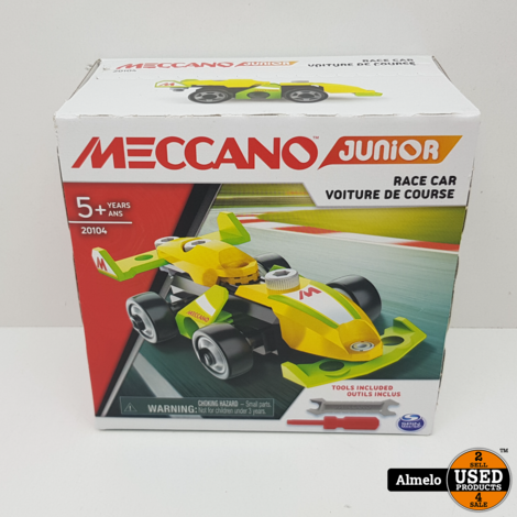 Meccano Junior - S.T.E.A.M.-bouwpakket Race Car| Nieuw |