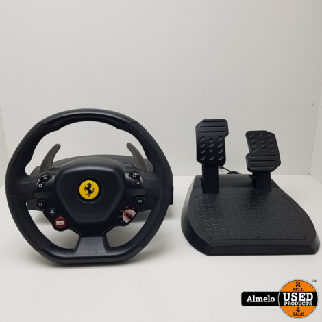 Thrustmaster T80 RW Ferrari 488 GTB Stuur en Pedaal