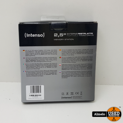 Intenso 2.5 Hdd Drive External 500GB USB 2.0 | Nieuw Geseald |