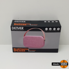 DENVER BTS-63Pink compacte Bluetooth-speaker | Nieuw Geseald |