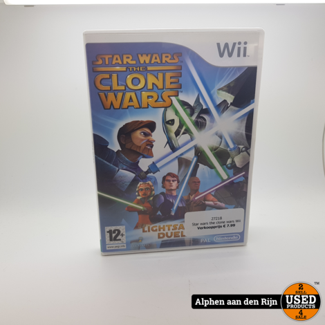 Star wars the clone wars Wii
