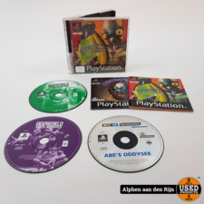 oddworld abe's exodus + odyssey ps1