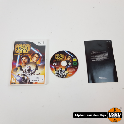 Star Wars The Clone Wars Republic Heroes wii