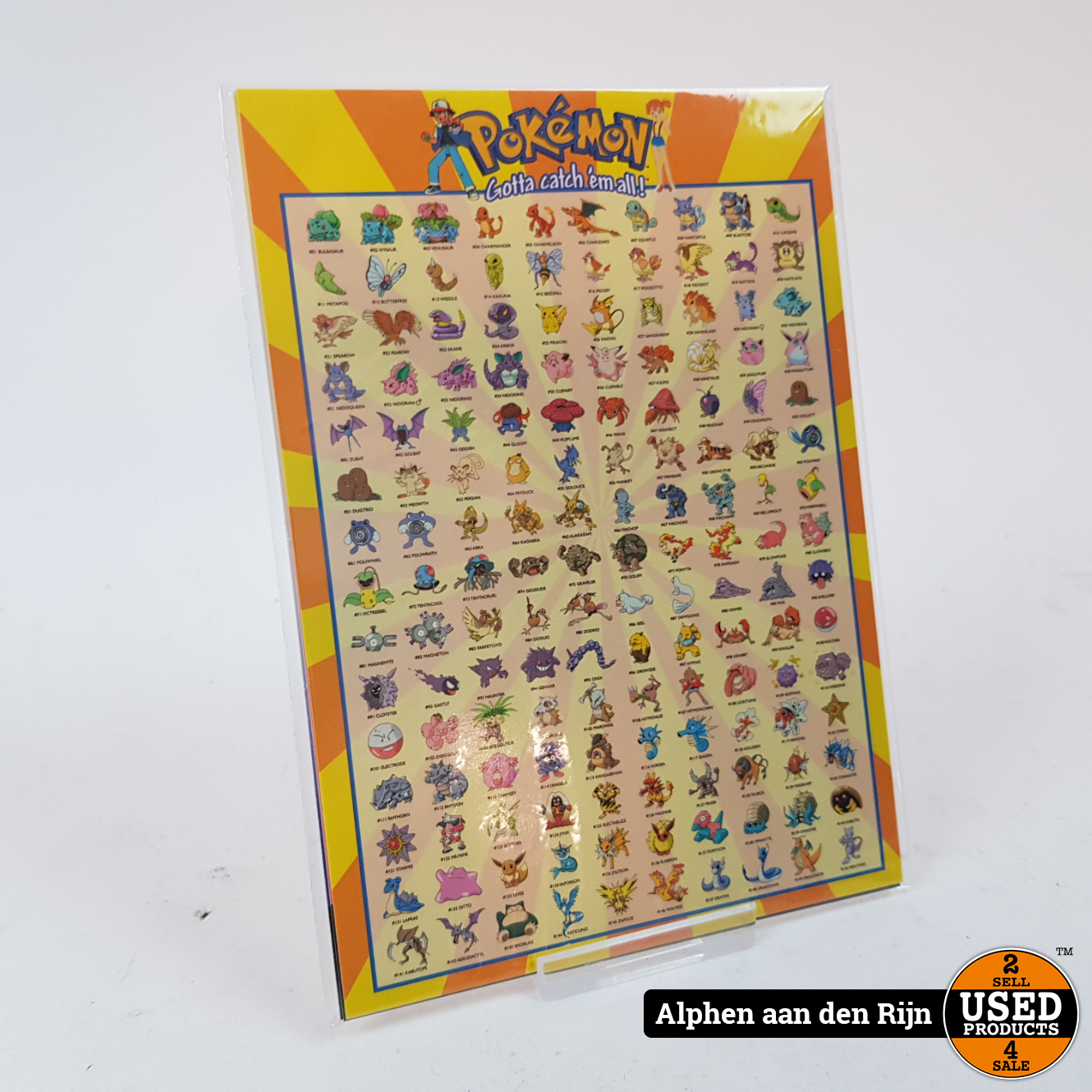 Montgomery redden dief Pokemon kaarten - wenskaarten Origineel Nintendo 1998 - 150 pokemon kaart -  Used Products Alphen aan den Rijn