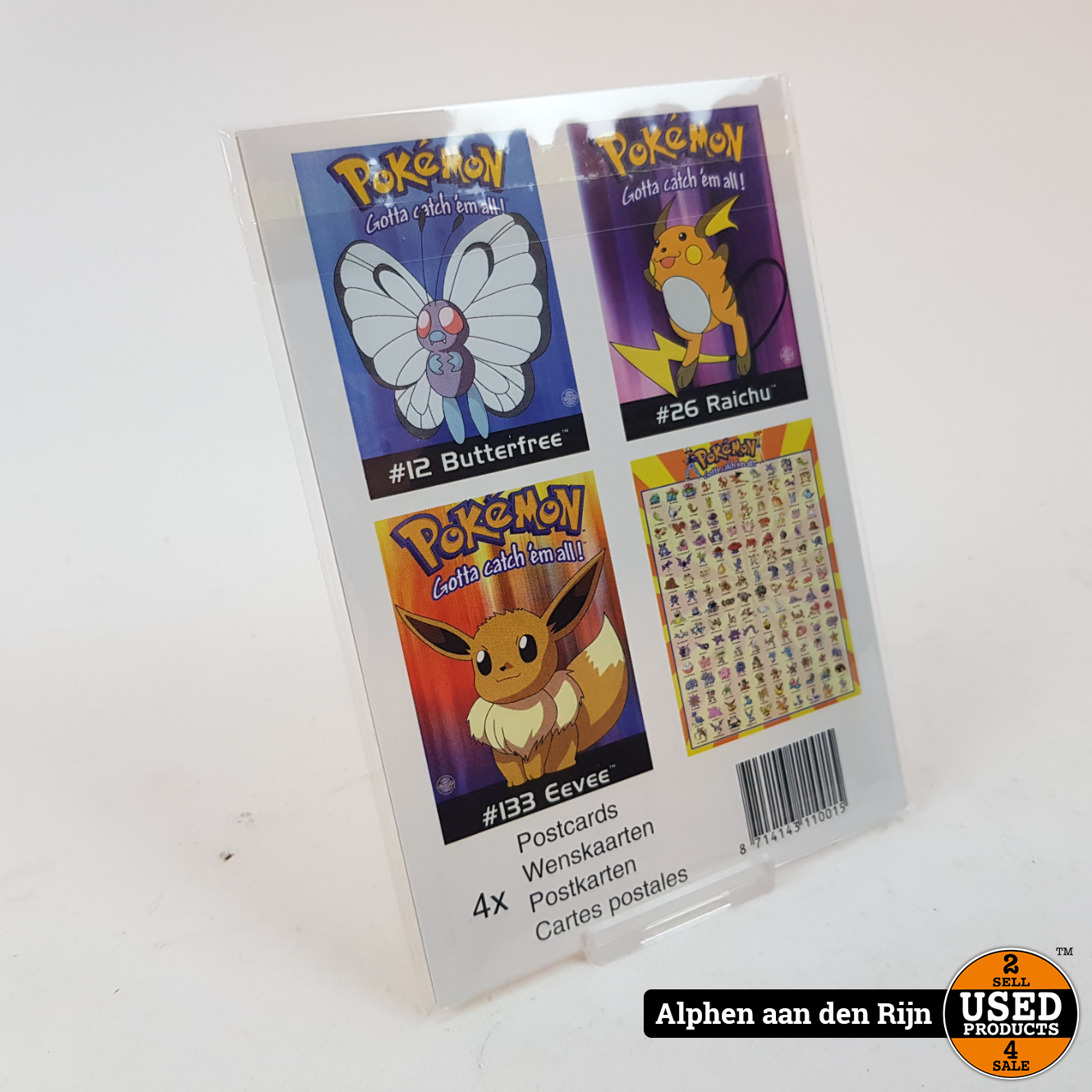 Pokemon kaarten - wenskaarten Origineel Nintendo - 150 pokemon kaart Used Products Alphen aan den Rijn