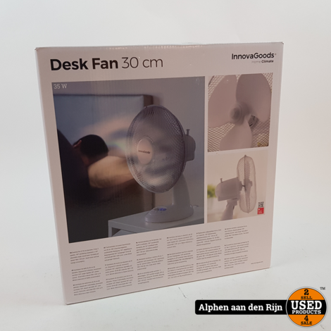 InnovaGoods Desk ventilator 30cm