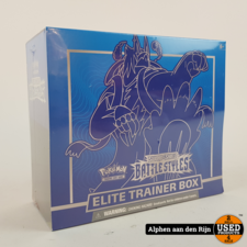 Pokemon Sword &amp; Shield BATTLE STYLES Elite Trainer Box BLAUW