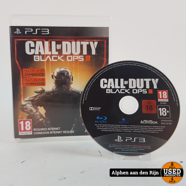 Call of Duty Black ops 3 ps3 - Used Products aan den Rijn
