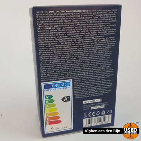 Lidl Livarnolux E27 Smart Color Lamp