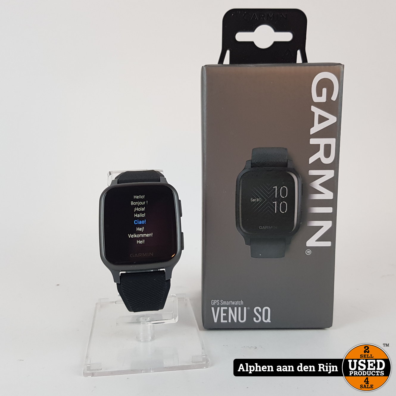 Garmin Venu SQ Fitness- en sportwatch - Used Products Alphen aan den Rijn