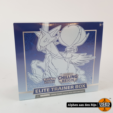 Pokemon Sword & Shield Chilling Reign Elite Trainer Box