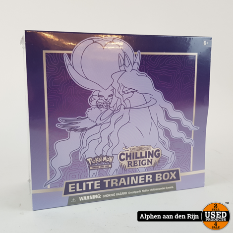 Pokemon Sword & Shield Chilling Reign Elite Trainer Box