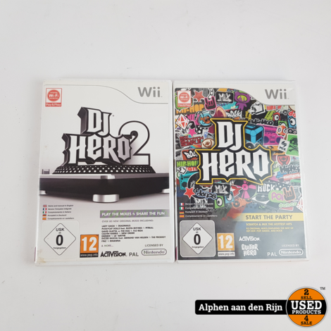 DJ hero Set + 2 games