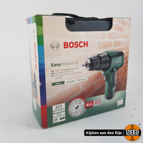 Bosch Easyimpact 12 Accu Klopschroevendraaier || Nieuw