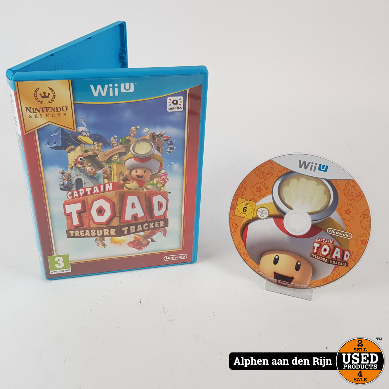 Captain toad hot sale treasure tracker wii