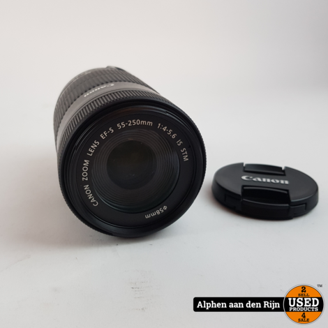 Canon EFS 55-250mm macro 0.85m/2.8ft Lens