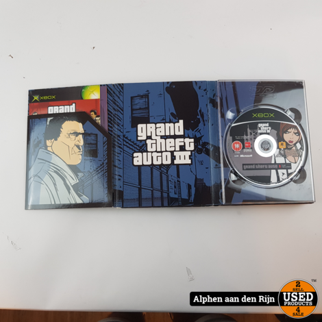 Grand Theft Auto The Trilogy Xbox Classic compleet met boekjes