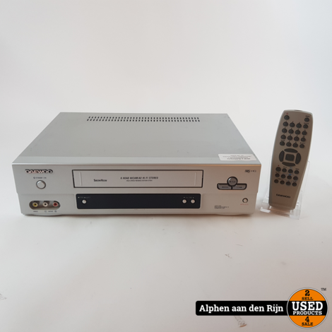 Daewoo ST834 Videorecorder + Afstandsbediening