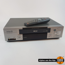 Akai VS-J218EO Videorecorder + Afstandsbediening