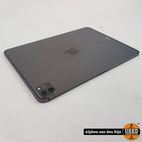 Apple iPad Pro 11-inch (3rd generation) 128gb Cellular sub6 + applecare tot 29 juli 2023