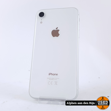 Apple iPhone Xr 256gb White || 3 maanden garantie