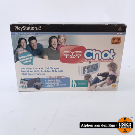 Eye toy chat pakket Playstation 2 compleet