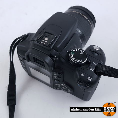 Canon EOS 350D Camera + 28-80mm Lens en lader