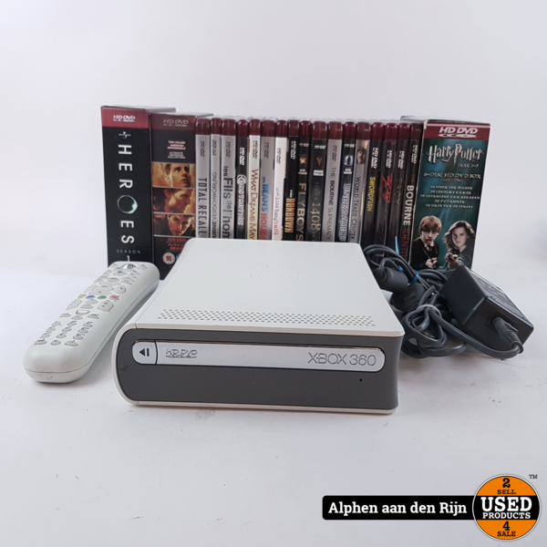Janice Scepticisme Opknappen Xbox 360 HD DVD speler + 20 HD DVD's en adapter - Used Products Alphen aan  den Rijn