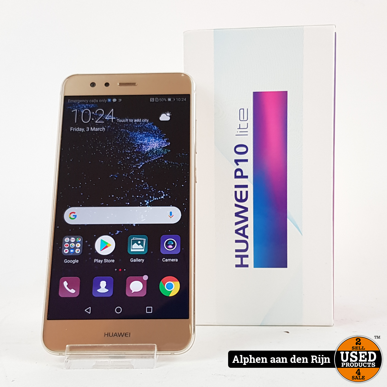 Huawei P10 Lite Platinum Gold 32gb || Android 8 Used Products Alphen aan den Rijn