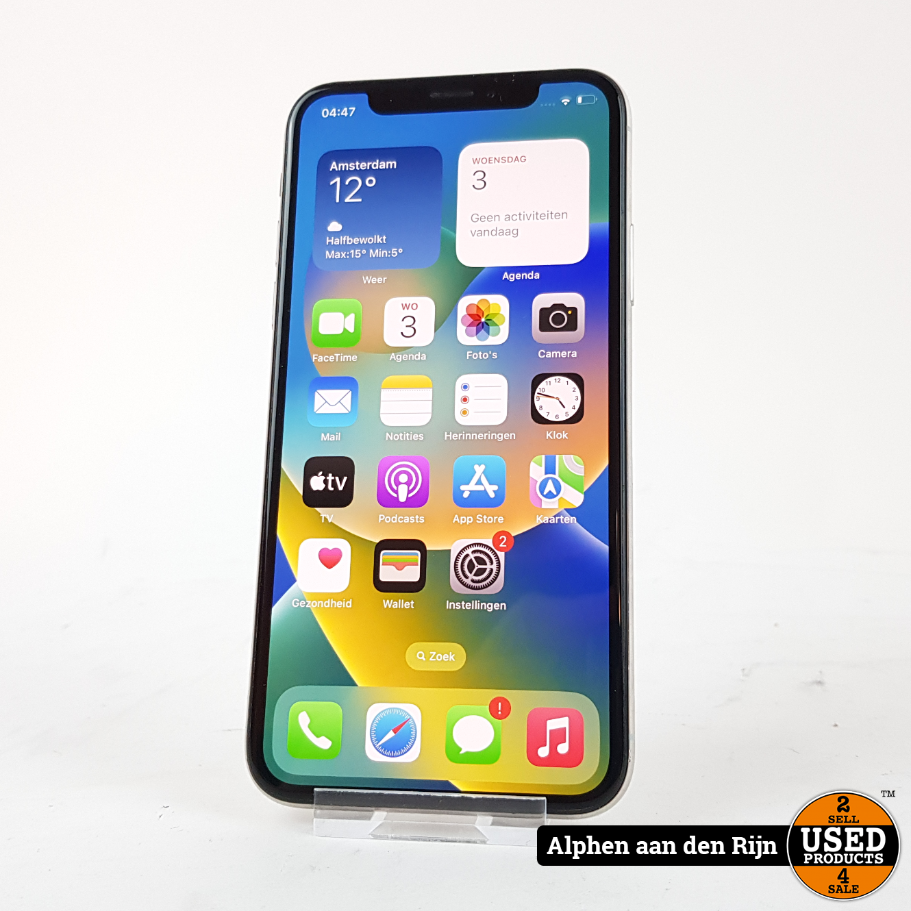 Apple iPhone Xs 256gb White accu - Used Products Alphen aan Rijn