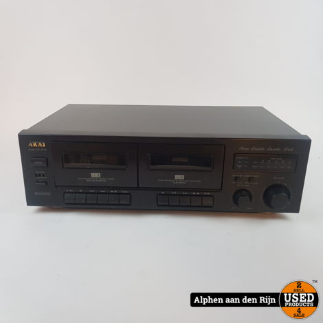 Akai hx-27W Dubbel cassettedeck