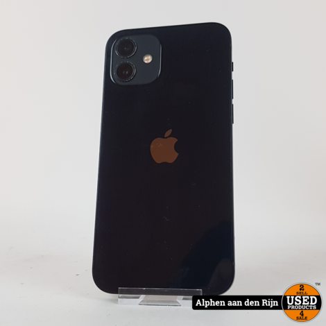 Apple iPhone 12 64gb Zwart || 3 maanden garantie
