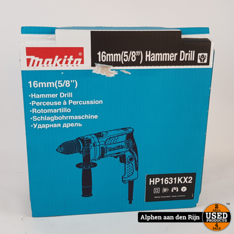 Makita HP1631KX2 Klopboormachine 710W