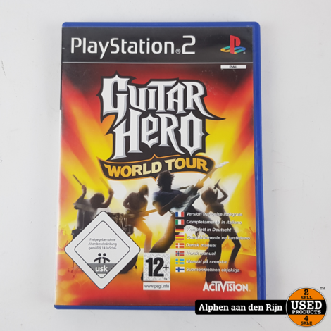 Guitar Hero World Tour ps2