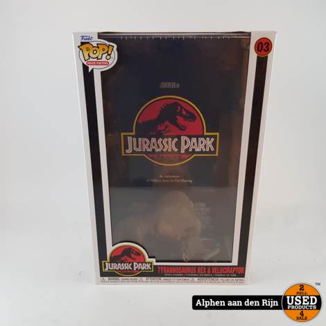 Funko POP! Jurassic Park Poster T-rex met Raptor