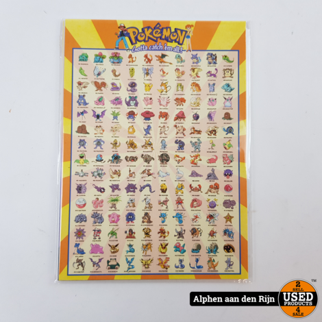 Pokemon kaarten - wenskaarten Origineel Nintendo 1998 - 150 pokemon kaart