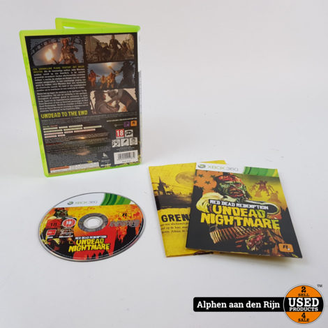 red dead redemption undead nightmare xbox 360