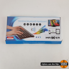 Maxxter Slimline Bluetooth Keyboard || Nieuw