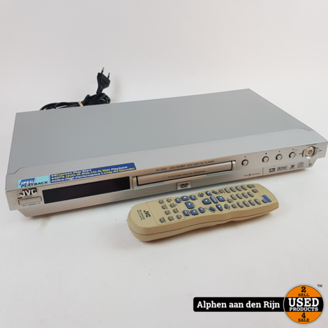 JVC XV-N33SL DVD speler + ab