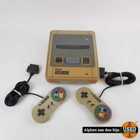 Super Nintendo + 2 controllers || 3 maanden garanie