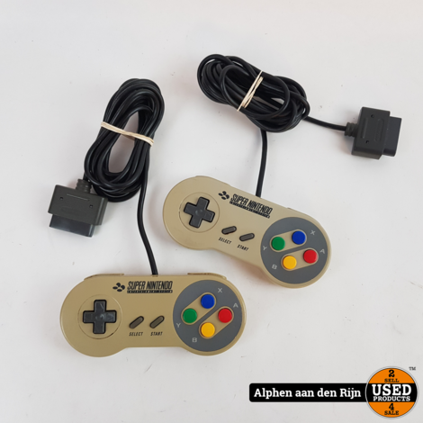 Super Nintendo + 2 controllers || 3 maanden garanie