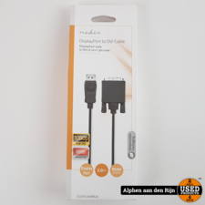 Displayport - DVi kabel 2m