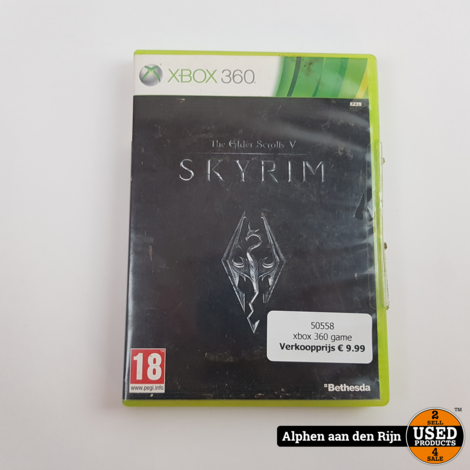 Skyrim xbox 360