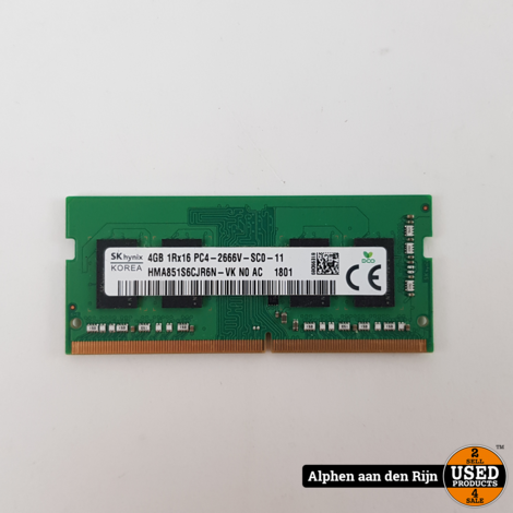 SK Hynix 4gb DDR4 ram