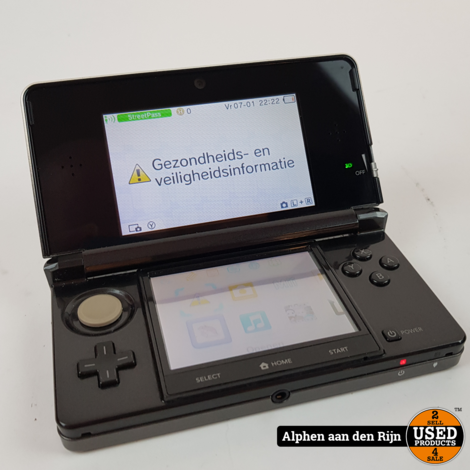 Nintendo 3DS Cosmos Black + doos