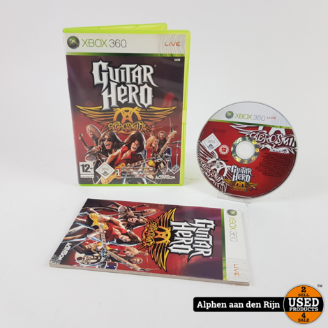 guitar hero aerosmith xbox 360 || NU voor maar: €4.99