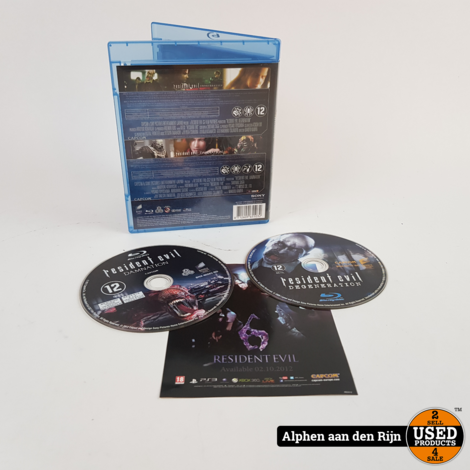 Resident evil collectors set damnation / regeneration Bluray