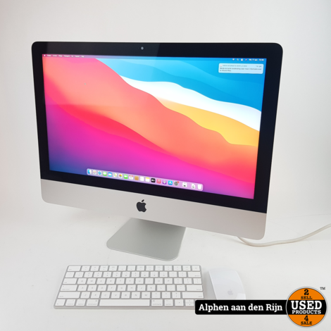 Apple iMac Retina 4K, 21.5-inch, 2019 + Muis + keyboard