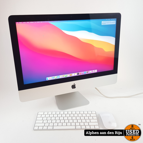 Apple iMac Retina 4K, 21.5-inch, 2019 + Muis + keyboard